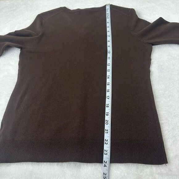 Charter Club Women's Size S Button Front Cardigan Sweater Classic Black - Picture 7 of 7